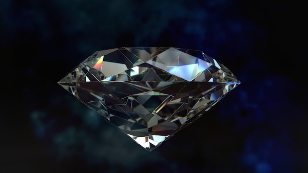 Imagem de um diamante